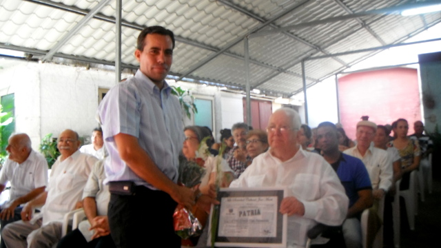 Entrega del premio Periódico Patria