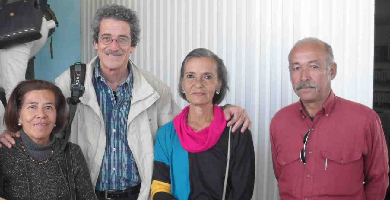 Fernando Pérez con los miembros de la SCJM