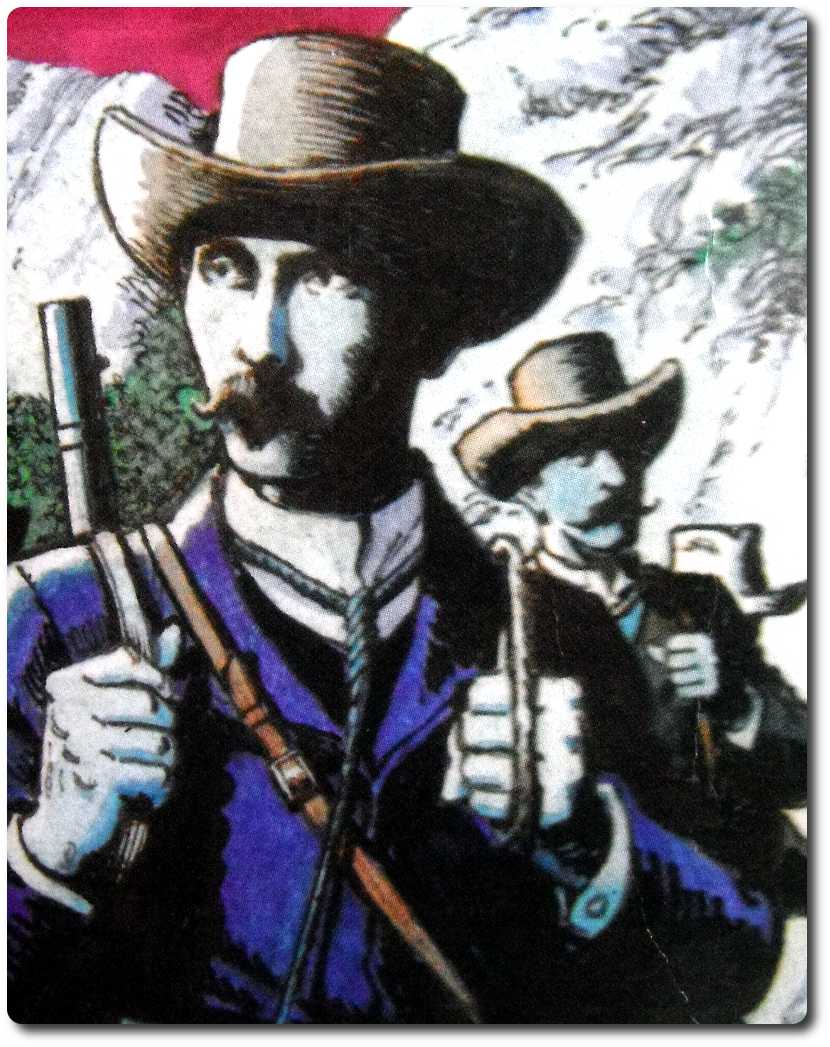 Martí en el Monte. Dibujo tomado de la Revista Zunzún Martí en el Monte. Dibujo tomado de la Revista Zunzún