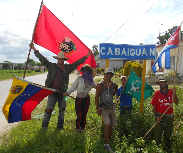 Llegan a Cabaiguan. Llegan a Cabaiguan.