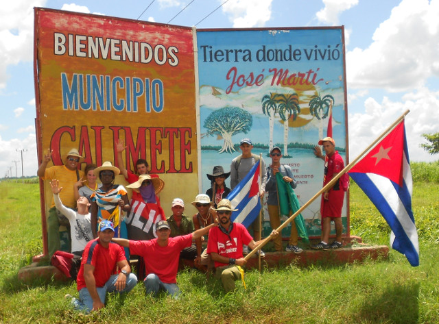 Llegan a la Atenas de Cuba. Llegan a la Atenas de Cuba.