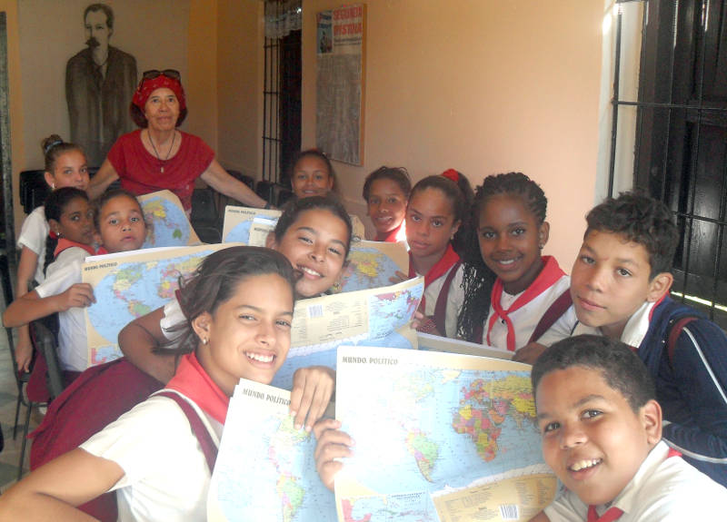 Los estudiantes del Taller