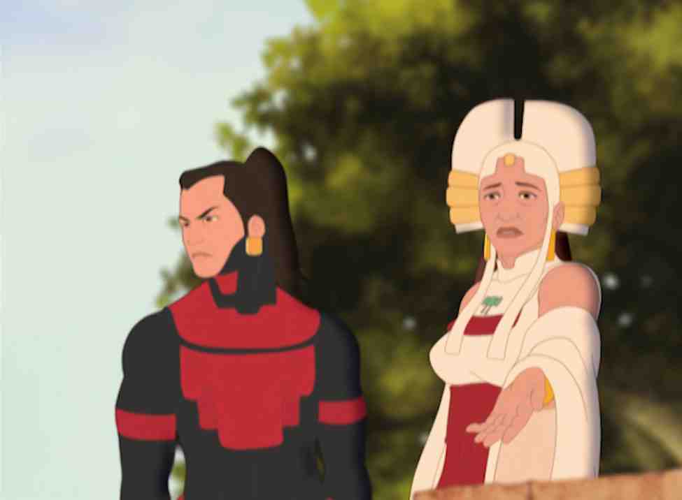 Escena del filme Abdala