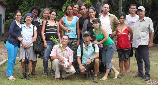 Miembros de la SCJM en el recorrido