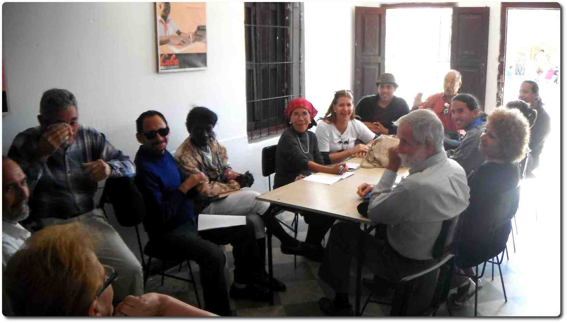 Ejecutivo Nacional reunido con junta directiva en la Isla