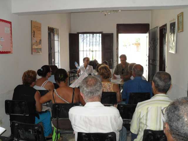 La Tertulia en pleno desarrollo